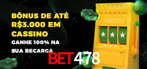 BET478 melhor bônus de depósito
